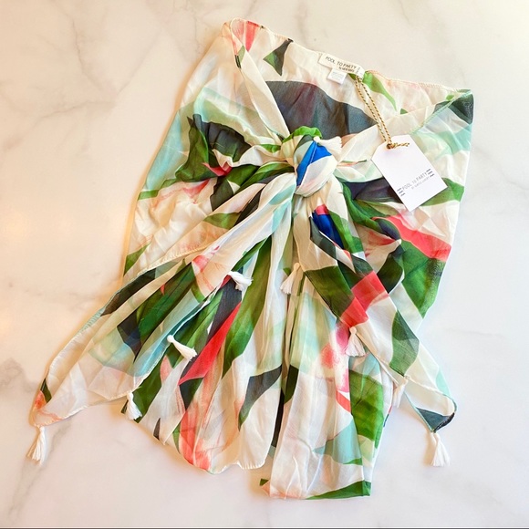 Subtle Luxury Other - Multi Were Sarong in BIRDS OF PARADISE